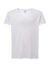 T-shirt donna manica corta collo a v curves - White - taglia Xl
