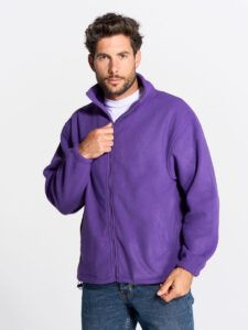 Pile uomo zip intera
