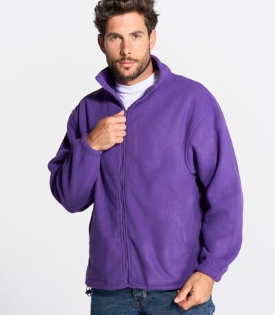 Pile uomo zip intera