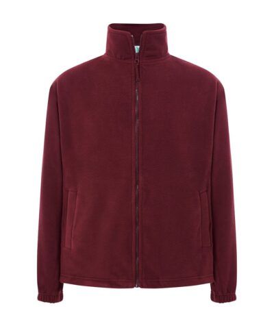 Pile uomo zip intera - Burgundy - taglia 2xl