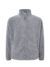 Pile uomo zip intera - Grey melange - taglia 2xl