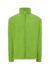 Pile uomo zip intera - Lime - taglia 2xl