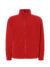 Pile uomo zip intera - Red - taglia 2xl