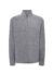 Micropile unisex mezza zip - Grey melange - taglia 2xl