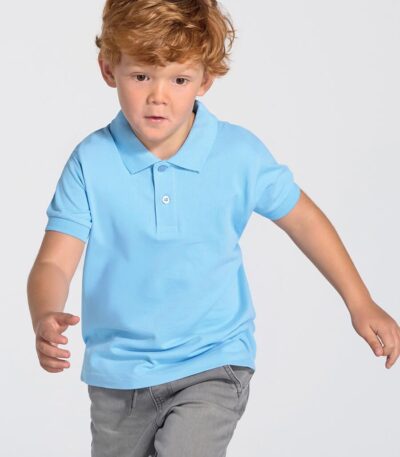 Polo bambino manica corta regular