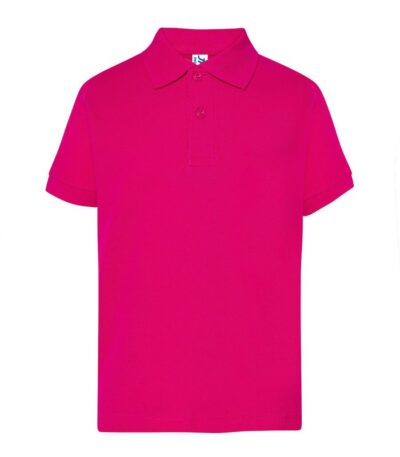 Polo bambino manica corta regular - Fucsia - taglia 9/11