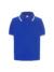 Polo bambino manica corta regular contrast - Royal/white - taglia 9/11