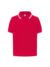 Polo bambino manica corta regular contrast - Red/white - taglia 9/11