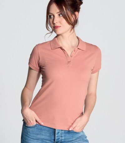 Polo donna manica corta regular