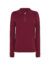 Polo donna manica lunga regular - Burgundy - taglia 2xl
