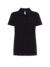 Polo donna manica corta regular - Black - taglia 2xl