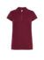 Polo donna manica corta regular - Burgundy - taglia 2xl