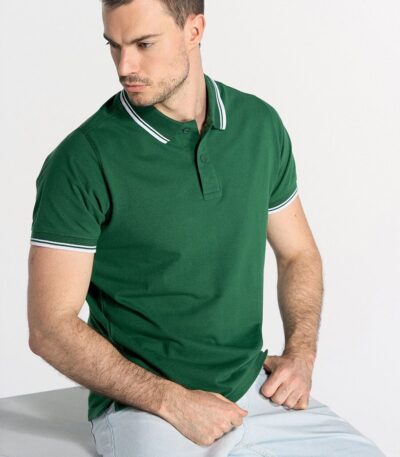 Polo uomo manica corta regular contrast