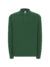Polo uomo manica lunga regular - Bottle green - taglia 2xl