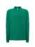Polo uomo manica lunga regular - Kelly green - taglia 2xl