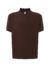 Polo uomo manica corta regular - Chocolate - taglia 2xl
