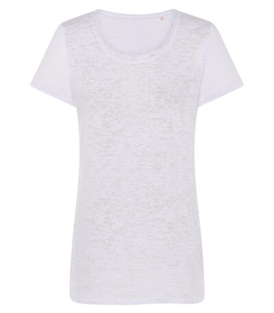 T-shirt donna manica corta sublimatica - White - taglia Xl