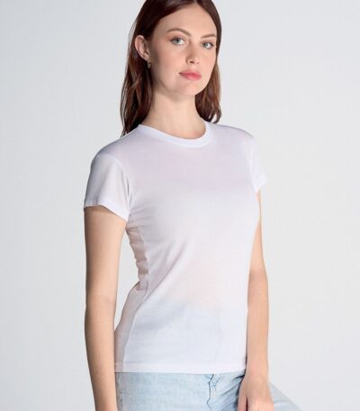 T-shirt donna manica corta sublimatica