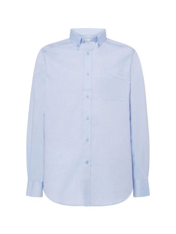 Camicia uomo manica lunga oxford - Sky blue - taglia 2xl