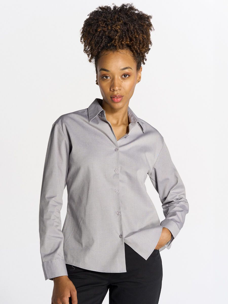 UNI_JHK_SHLOXF Camicia donna manica lunga oxford