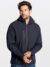Softshell uomo con cappuccio