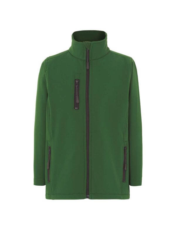 Softshell bambino - Bottle green - taglia 9/11