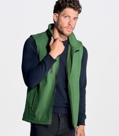 Gilet softshell uomo
