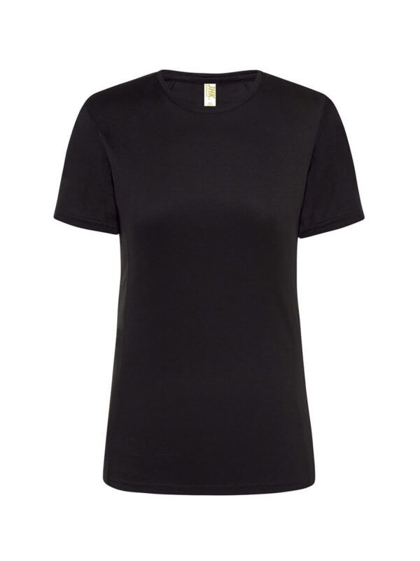 T-shirt donna manica corta sport - Black - taglia 2xl