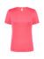 T-shirt donna manica corta sport - Fucsia fluor - taglia 2xl