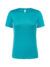 T-shirt donna manica corta sport - Turquoise - taglia 2xl