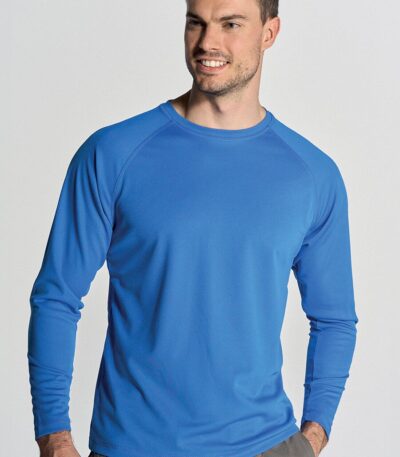 T-shirt uomo manica lunga sport