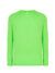 T-shirt uomo manica lunga sport - Lime fluor - taglia 2xl