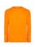 T-shirt uomo manica lunga sport - Orange fluor - taglia 2xl