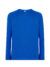 T-shirt uomo manica lunga sport - Royal blue - taglia 2xl