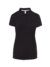 Polo donna manica corta sport pique - Black - taglia Xl