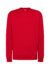 Felpa uomo girocollo cvc - Red - taglia 2xl