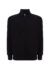 Felpa unisex zip intera leggera french terry - Black - taglia 2xl