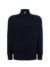 Felpa unisex zip intera leggera french terry - Navy - taglia 2xl