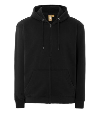 Felpa unisex cappuccio e zip organic fuji - Black - taglia 2xl