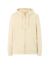 Felpa unisex cappuccio e zip organic fuji - Butter cream - taglia 2xl
