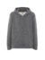 Felpa unisex cappuccio e zip organic fuji - Dark grey melange - taglia 2xl