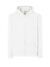 Felpa unisex cappuccio e zip organic fuji - White - taglia 2xl