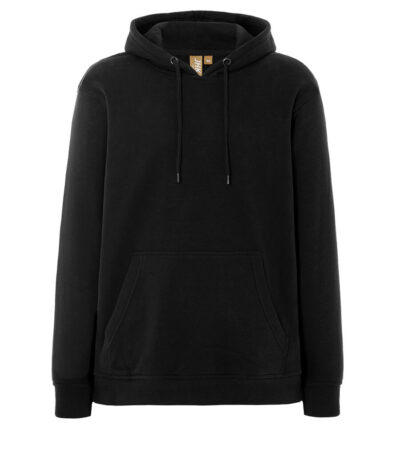 Felpa unisex cappuccio organic teide - Black - taglia 2xl