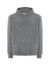 Felpa unisex cappuccio organic teide - Dark grey melange - taglia 2xl