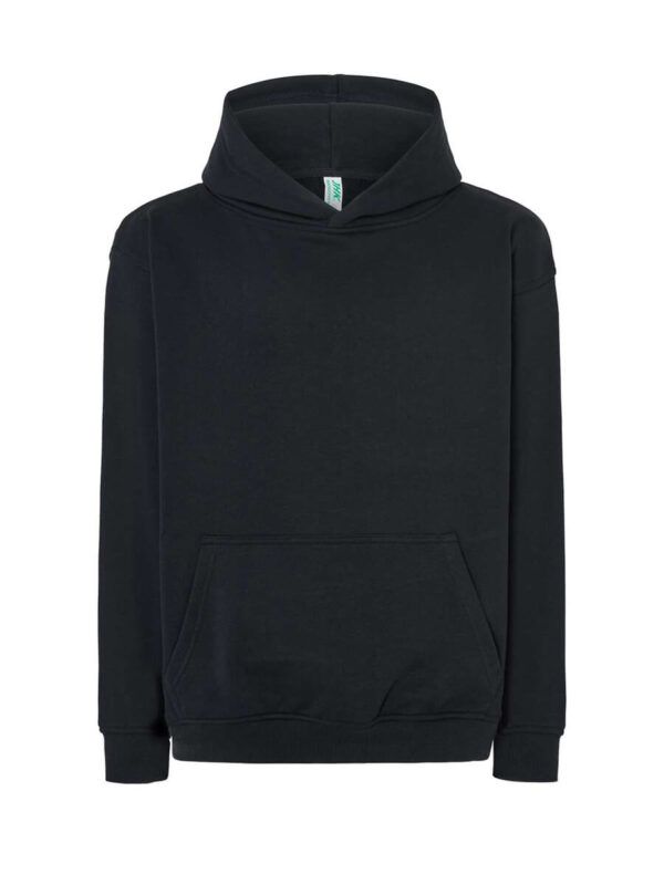 Felpa uomo cappuccio oversize - Black - taglia 2xl