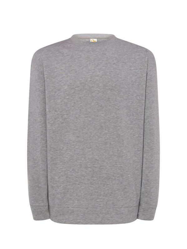 Felpa unisex girocollo ocean - Ash melange - taglia 2xl