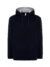 Felpa unisex cappuccio ocean contrast - Navy-ash - taglia 2xl