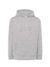 Felpa unisex cappuccio ocean - Ash melange - taglia 2xl