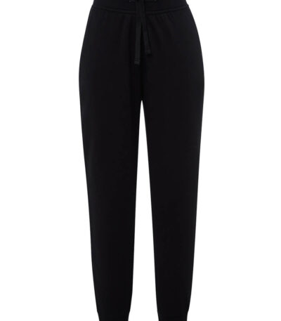Pantalone unisex felpa leggera french terry - Black - taglia 2xl