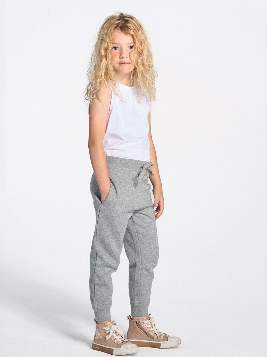 UNI_JHK_SWPANTSK240 Pantalone bambino felpa leggera french terry